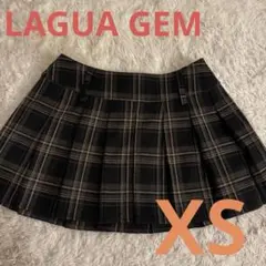 【ラグアジェム】　プリーツスカート　チェック 美品　即購入◎ XS