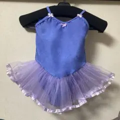 子供用 バレエレオタード チュチュ付き 140