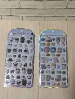 コットンパフィー　２枚セット