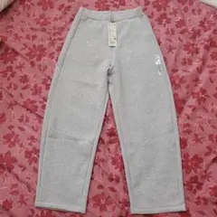 UNIQLO　新品タグ付き　ドライスウェットカーブパンツ　グレー　160㎝
