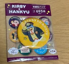 阪急　カービィ 刺繍缶バッジ デデデ