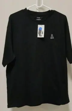 ALAND AOAロゴワッペン Tシャツ ブラック M