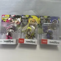 amiiboフィギュア スプラトゥーン シリーズ3体セット