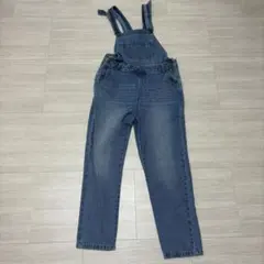 Mサイズ デニムブルー サロペット