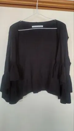 RAY BEAMS 黒ニットベスト