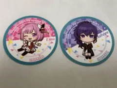 スシロー × プロジェクトセカイ コラボキャンペーン　限定ピック　えむ　まふゆ