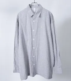 【匿名配送】Starting Over ワンポイント 刺繍 グラフチェックシャツ