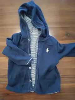 RalphLauren フード付きネイビー トレーナー