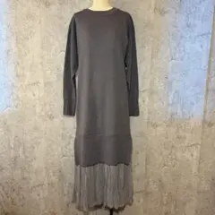 COLLAGE GALLARDAGALANTE ニットドッキングワンピース