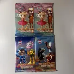 【未開封】トゥントゥントゥンサフール トレーディングカードゲーム4パック➕16枚