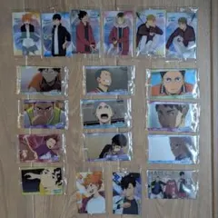 ハイキュー　ウエハース　19枚セット　ダブり無し