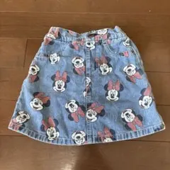 Disney Minnie Mouse デニムキュロットスカートのサムネイル