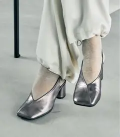 ♡スクエアトゥヒールパンプス♡