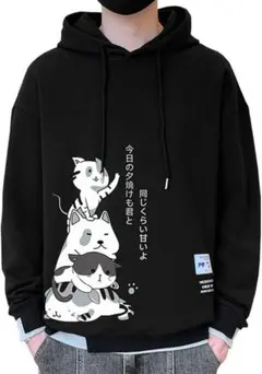 [FJLTDCP] パーカー メンズ フード パーカー 秋服 長袖 かわいい