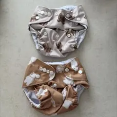 布おむつカバー　2枚セット