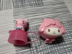 マイメロディと猫のペットボトルキャップ 2個セット 未使用品！のサムネイル