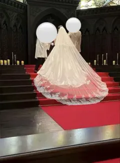 ウェディングベールロング