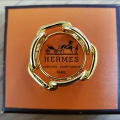 新品未使用 HERMES エルメス スカーフリング シェーヌダンクル