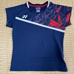 YONEX 吸湿速乾 半袖シャツ ネイビー
