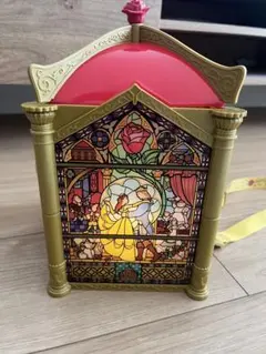 ディズニー　ポップコーンバケット　美女と野獣　ランプ　BOX　ケース　収納