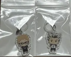 ハイキュー!! ふらっとめじるしアクセサリー 月島蛍& 木兎光太郎