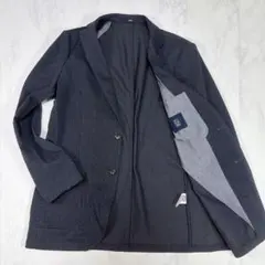 美品✨エドウィン　デニムテーラードジャケット　デニスラ　ストレッチ　XL 千鳥柄のサムネイル