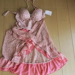 アールユーru花柄セパレート水着・パレオ付き11号3点セット【未使用タグ付き】のサムネイル