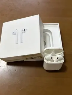 Apple AirPods 第二世代 本体(箱付き) - メルカリ