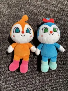 アンパンマンぬいぐるみ　コキンちゃん　ドキンちゃん