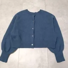 アパートバイローリーズ 前後2WAY CNラクーンショートカーディガン