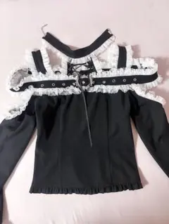 QOOZA TOPS 2way Off-Shoulder Top [WHT]