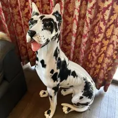 △ 犬　置物　陶器　インテリア　オブジェ　豪華