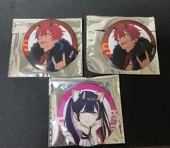 超かぐや姫!　トレーディング缶バッチ 帝アキラ 駒沢乃依 3個セット
