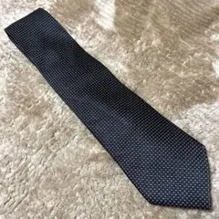 countess maraネイビー 小さなドット柄 ネクタイ