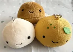 平成レトロ 温泉まんじゅうくん マスコット 3種 - メルカリ