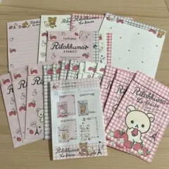 【平成レトロ】リラックマ レターセット いちご La fraise 当時物