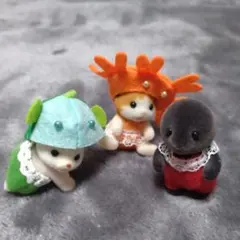 シルバニア　未使用　赤ちゃん　3体