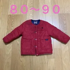 POLO 赤いジャケット　ブルゾン　80〜90cm