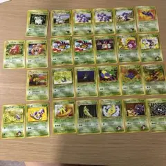 ポケモンカードセット 草ポケモン27枚セット　日本語
