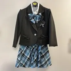 値下げ　マザウェイズ　フォーマル　セットアップ 120cm チェック 入学式