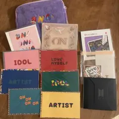 BTS 文房具セット ポーチ付き