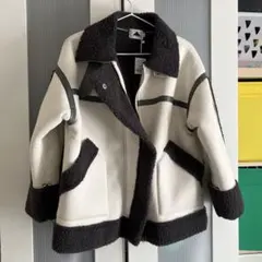 ABITOKYO ボア　ライダース　新品のサムネイル