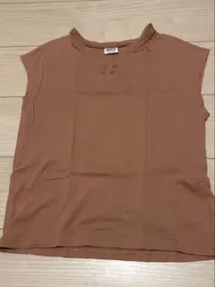 【BREEZE】140cm ブラウン ノースリーブ