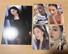 TWICE  READY TO BE  ジヒョ　トレカ　ポストカード　5点セット