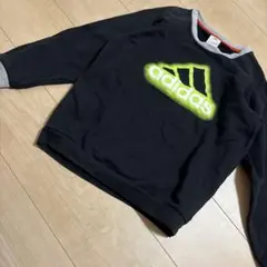 アディダス　150 長袖トレーナー　トップス　ブラック