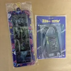 【匿名発送】ミルキーサブウェイ　カットフォトホルダー　アクリルカラビナ　プライズ