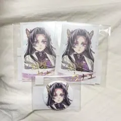 胡蝶カナエWEBSHOPくじ　ブロマイド　缶バッジ