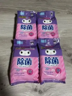 サンリオ　クロミ　除菌ウェットシート 35枚入り　4パック