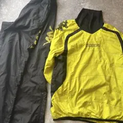 kappa ピステ上下セット イエロー/ブラック