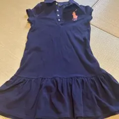 Polo Ralph Lauren ネイビーポロシャツワンピースS(7)